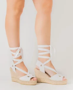Vidorreta Outlet|Sandalia vaquetta blanco Tilo 7