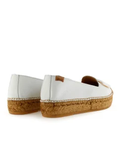 Mujer Vidorreta Slippers|Slippers|Slipper en napa blanco Merce Doble