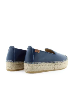 Mujer Vidorreta Slippers|Slippers|Slipper en napa marino Merce Doble