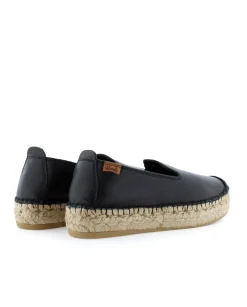 Mujer Vidorreta Slippers|Slippers|Slipper en napa negro Merce Doble