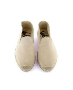 Mujer Vidorreta Slippers|Slippers|Slipper en serraje arena Borneo