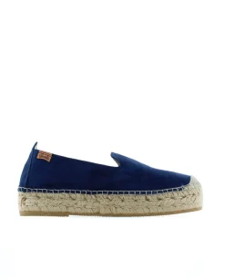 Mujer Vidorreta Slippers|Slippers|Slipper en serraje marino Merce Doble