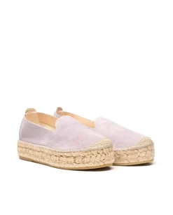 Vidorreta Outlet|Slippers serraje malva Merce Doble