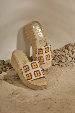 Mujer Vidorreta Zuecos|Zueco crochet apricot Vinci
