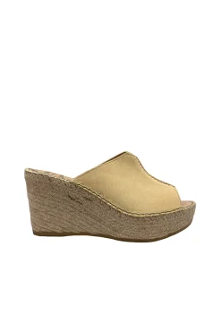 Vidorreta Outlet|Zueco serraje limon Dominica